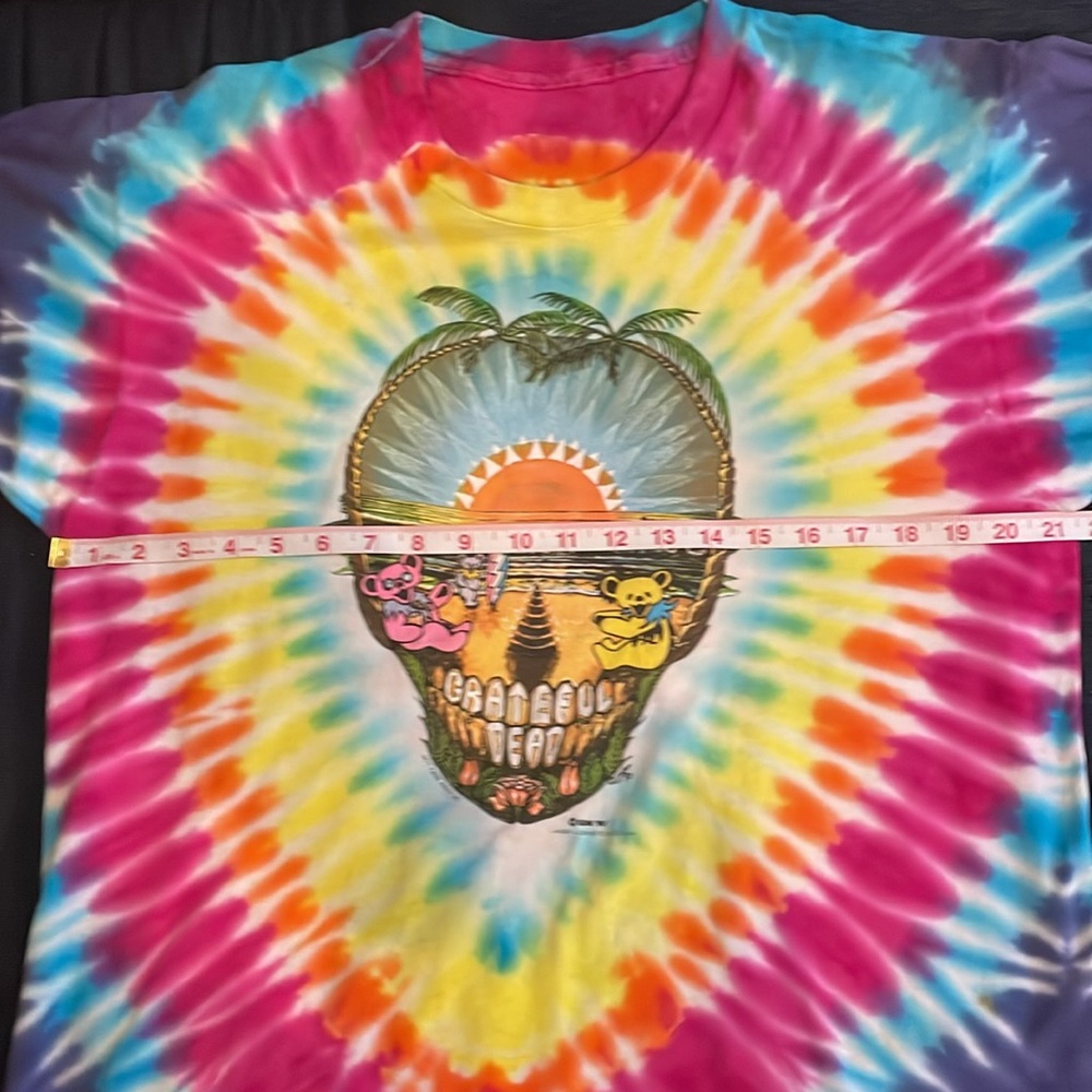Grateful Dead Spring Tour ‘91 Tie Dye T-Shirt - Picture 9 of 12